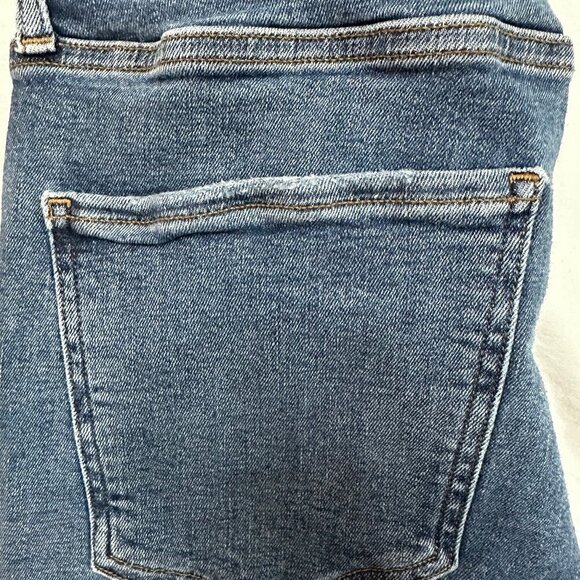 AGOLDE | Sophie High Rise Skinny Crop Jeans with Raw Hem | Size 29 - Picture 9 of 12